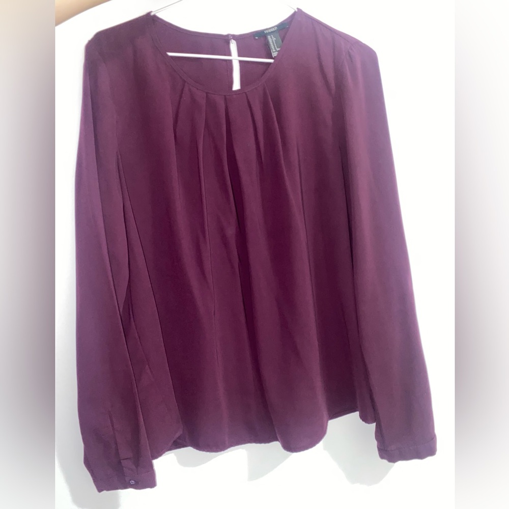 Forever 21 Plum Blouse